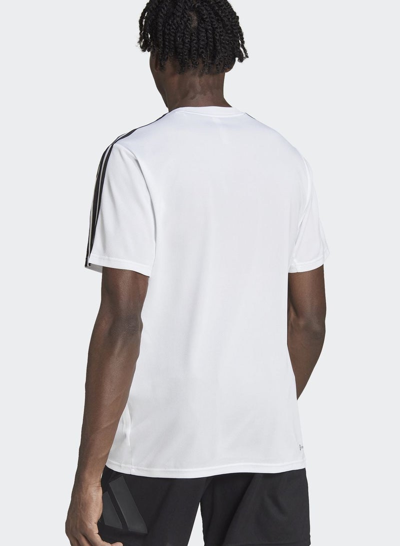 Adidas train essentials base 3-stripes training men t-shirt - Image 2